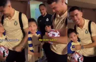 (VIDEO) "Te amo": Nia invidente cumple su sueo de conocer a Cristiano Ronaldo
