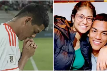 Joao Grimaldo y el mensaje de su novia tras su debut con la seleccin peruana