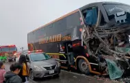 Accidente en Panamericana Sur: un muerto y 13 heridos por choque entre bus y volquete en Punta Negra