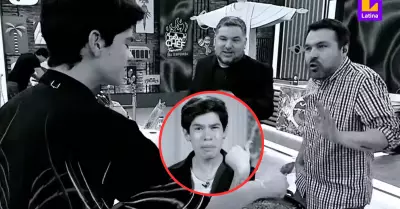 Josi Martnez responde a Giacomo Bocchio en 'El Gran Chef Famosos'.