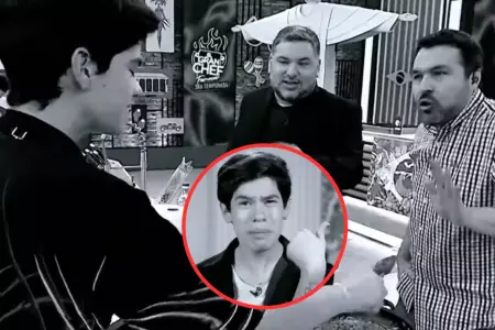 Josi Martnez responde a Giacomo Bocchio en 'El Gran Chef Famosos'.