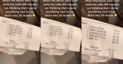 Mujer celebra su cumpleaos en un restaurante y le hacen cobro inusual.