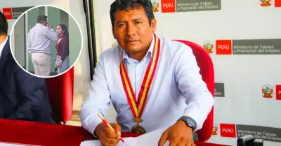 Alcalde de Vgueta, Miguel ngel Rodrguez Collantes.