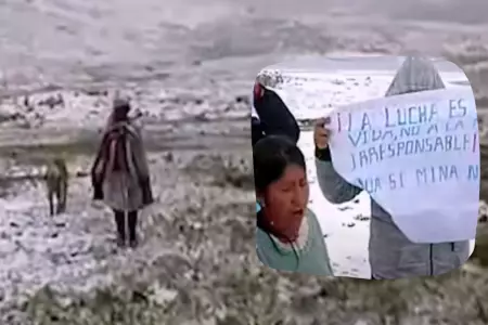 Comunidades en Huancavelica afectadas por accionar de minera Corihuarmi.