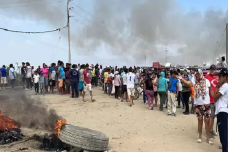 Pobladores de Chepn bloquean carretera tras asesinato de nia.