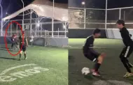 "Querer es poder": Joven sin brazos sorprende por su increble habilidad para jugar ftbol