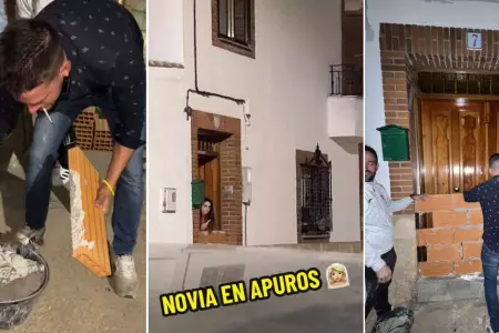 Hombres impiden la salida de su amiga un da antes de su boda.