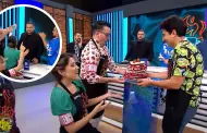 (VIDEO) Javier Masías y su peculiar reacción al ser homenajeado por su cumpleaños en 'El Gran Chef Famosos'