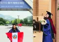 Científica sanmarquina consiguió doctorado en universidad en Seúl.