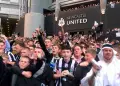 Hincha del Newcastle fue apu�alado en la previa del partido contra Mil�n.