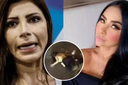 Milena Zrate se burla de Pilar Gasca tras vergonzosa cada en local miraflorino