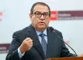 Alberto Otárola sobre protestas: No nos temblará la mano para defender los derechos fundamentales de los peruanos