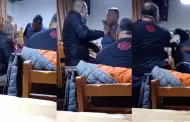 Se agarraron a golpes! 'Yuca' es captado pelendose con un sujeto en un cantina tras defender a una mujer