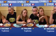 (Video) Lo disfrutaron! Ceviche peruano enamora el paladar de espaoles: "Este es un bocado de placer"