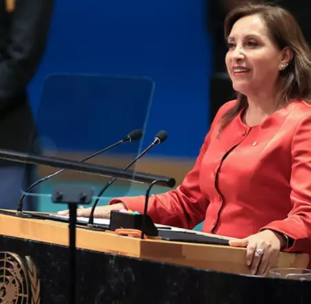 Presidenta de la Rep�blica, Dina Boluarte.