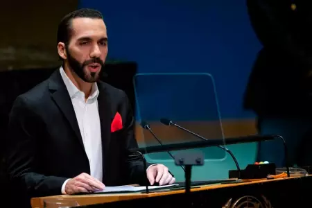 Nayib Bukele se refirió al Salvador en la ONU como un "referente en seguridad".