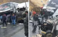 ncash: Lamentable! Dos fallecidos y 15 heridos deja trgico accidente de bus interprovincial