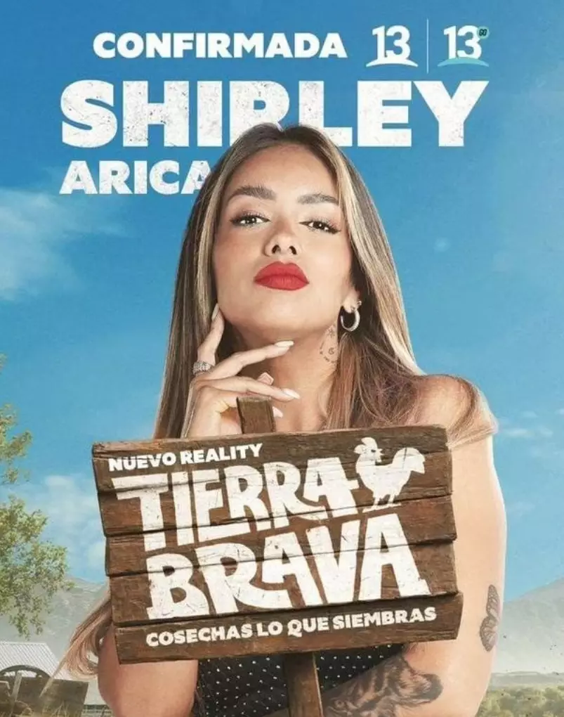 Shirley Arica en "Tierra brava"