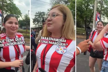 Paraguaya revela lo que debe hacer un peruano para enamorarla.