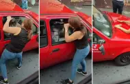 Le rompieron el corazn! Mujer descubre a su esposo con otra en el auto y reacciona violentamente