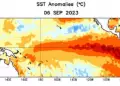 Fenómeno El Niño podría presentar intensidad fuerte en un 71% hacia 2024.