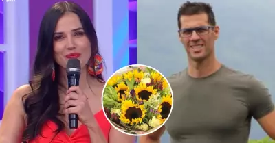 Maju Mantilla revela si recibi flores amarillas por parte de su esposo Gustavo