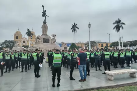 Polica solo cuenta con un patrullero por comisara en el centro de Trujillo