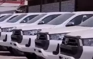 Lambayeque: Se empolvan 27 camionetas policiales que an no entran en servicio