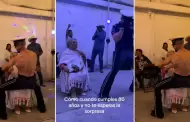 "La ms picarona de todas": Abuelita celebr sus 80 aos con una fiesta con stripper