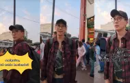 (Video) Coreano queda impresionado por gran cantidad de gente en el 'Barrio Chino': "Deberamos abrir un local aqu"
