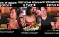 (Video) Ceviche enamora paladar de argentinos y elogian la gastronomía peruana: "Aprobadísimo"