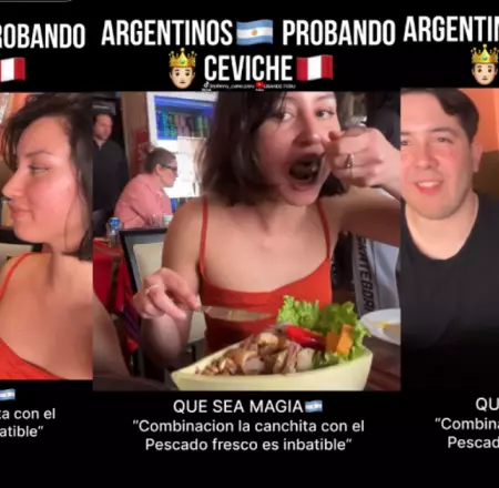 Argentinos quedan enamorados con el ceviche.