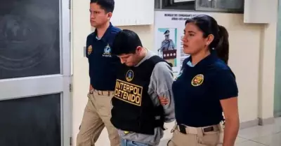 Interpol detuvo a peruano buscado en Estados Unidos por pornografa infantil.