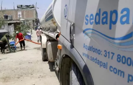 Corte de agua en Lima por Sedapal.