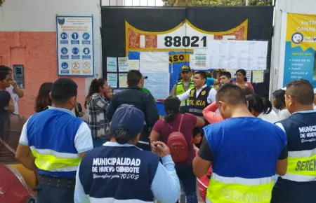 UGEL Santa interviene colegio Alfonso Ugarte tras denuncia de padres de familia