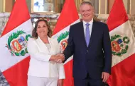 Dina Boluarte se reunió con secretario general de OCDE para "ratificar compromiso del Perú"