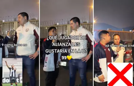 Hinchas indican qué jugador de Alianza Lima les gustaría en la 'U'.