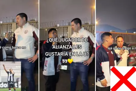 Hinchas indican qu jugador de Alianza Lima les gustara en la 'U'.
