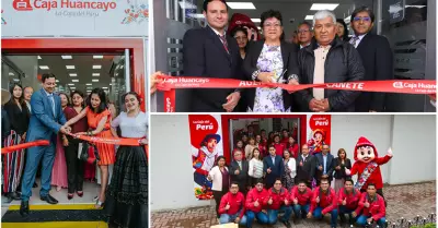 Caja Huancayo inaugura 3 nuevas agencias