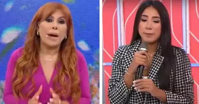 Magaly Medina respalda a Samahara Lobatn.