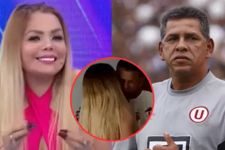 Shirley Cherres asegura que el 'Puma' Carranza se puso nervioso al verla.