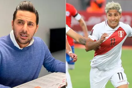 Claudio Pizarro defiende a Ral Rudiaz.