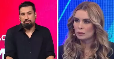 Aldo Miyashiro se pronuncia tras encontrarse con Fiorella Retiz en audiencia.