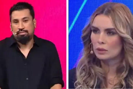 Aldo Miyashiro se pronuncia tras encontrarse con Fiorella Retiz en audiencia.