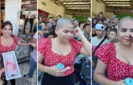 Increble! Mujer rompe en llanto por no ganar un iPhone 15 despus de raparse el cabello