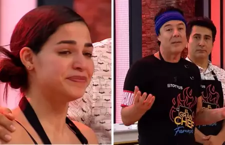 Sirena Ortiz y Rocky Belmonte eliminados de 'El Gran Chef Famosos'.