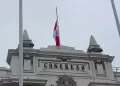 Congreso izó bandera a media asta luego del fallecimiento de Hernando Guerra.