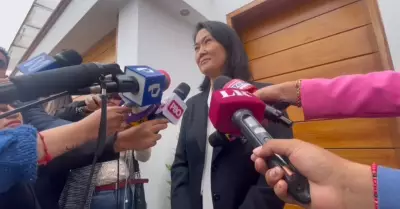 Keiko Fujimori sobre fallecimiento de 'Nano' Guerra García en Arequipa