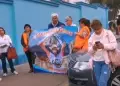Militantes fujimoristas llegaron a la morgue de Mollendo tras fallecimiento de Hernando Guerra García