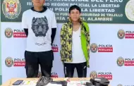 Trujillo: capturan a presuntos raqueteros con réplica de arma de fuego y pertenencias de víctimas
